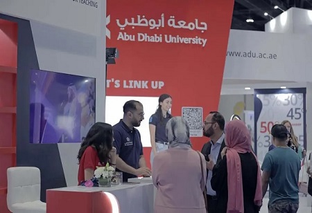 ADU participates in Najah Abu Dhabi Expo 2023 to showcase its latest programs & scholarships