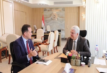 Egypt and the United States are discussing increasing collaboration in higher education and scientific research