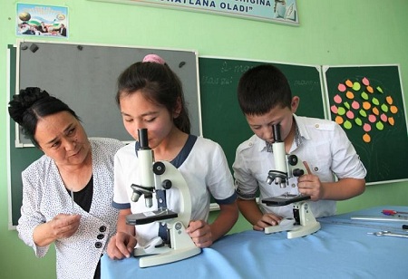 Uzbekistan improves its educational system